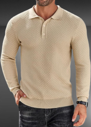 Knit Polo, Smart Long Sleeve