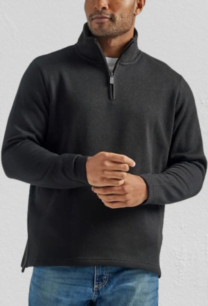 Long Sleeve Quarter Zip, Wrangler Quarter Zip