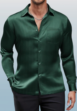 Men's Satin Shirt Coofandy Men's Shirts