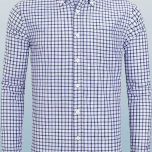 Gingham Men's Shirt Plaid Button Down Shirt