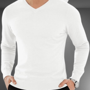 Men's v Neck Sweater Crew Neck Sweater