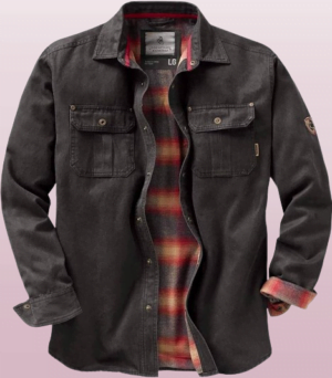 Flannel Lined Shirt Jacket Men's Journeyman